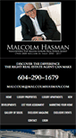 Mobile Screenshot of malcolmhasman.com